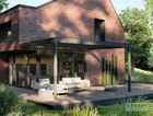 Pergola mit Montage an Fassade